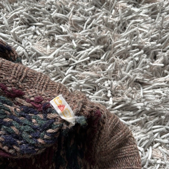 Polo Ralph Lauren Pullover 100% Wool Sweater ReinDeer Antler Battle *VINTAGE* - Picture 12 of 12